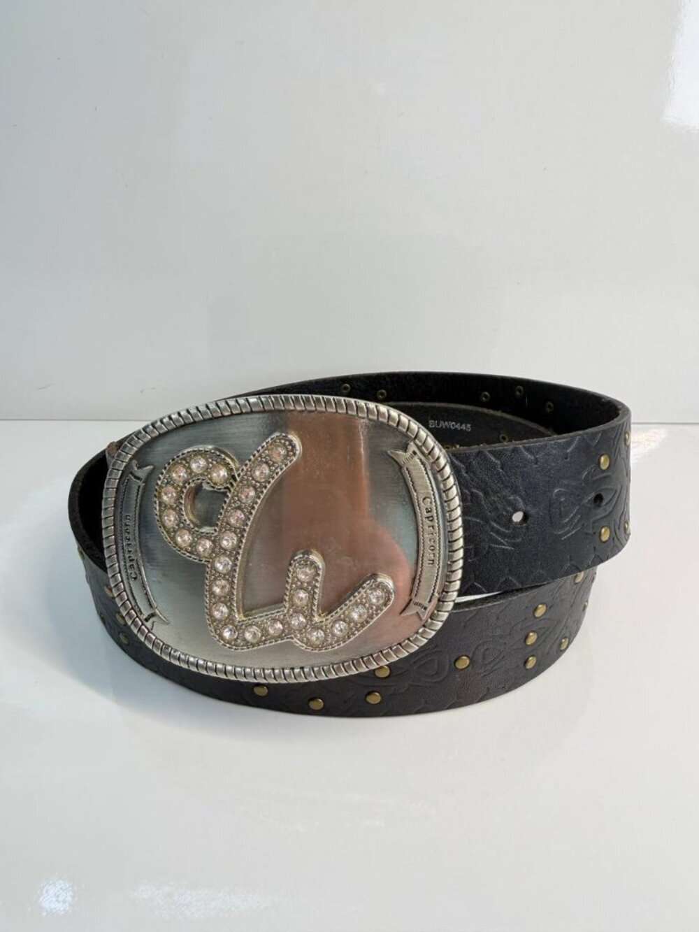 Lucky Brand Genuine Leather Belt – Size XS | Removable Buckle Design - 94 cm